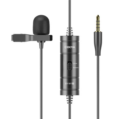 BOYA BY-M1S OMNI DIRECTIONAL LAVALIER MICROPHONE