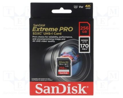 SANDISK MICRO SD MEMORY CARD 256GB 170MB/s EXTREME PRO