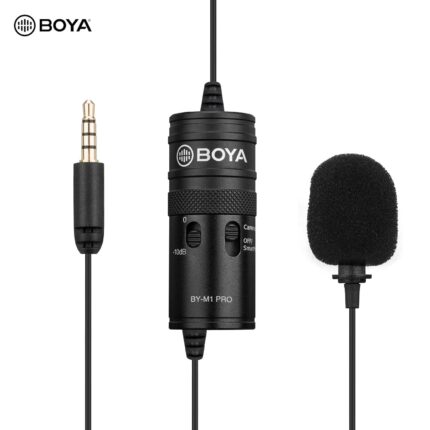 BOYA BY-M1 PRO LAVALIER MICROPHONE