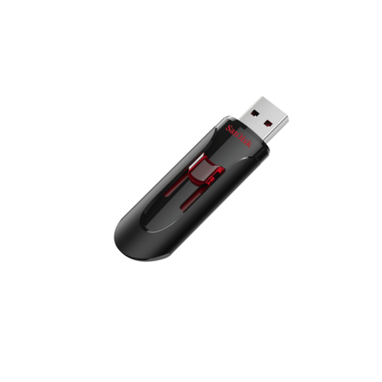 SANDISK 64GB CRUZER GLIDE 3.0 USB FLASH DRIVE